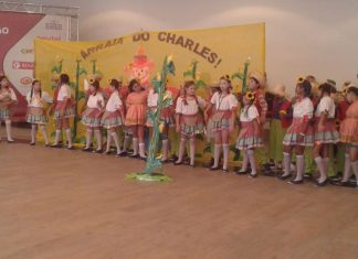 Escolas campeãs do 3º concurso de quadrilhas junina se apresentam no Itaquá Gardem Shopping