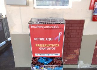 Display da campanha ‘Mulheres contra a Aids’ está na Estação Manoel Feio, em Itaquá