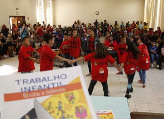 Evento de mobilização de combate ao trabalho infantil é realizado, em Itaquá