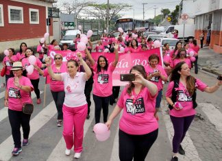 ‘Caminhada Rosa’ com foco em chamar a atenção sobre a prevenção ao câncer de mama, será no dia 17