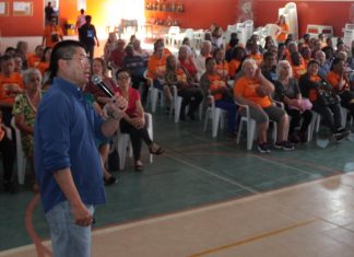 Palestra com foco na prevenção de doenças é ministrada no Centro de Convivência da Melhor Idade de Itaquá