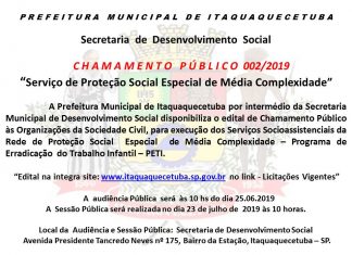 Secretaria de Desenvolvimento Social publica edital para escolha de entidade que irá atuar na erradicação do trabalho infantil