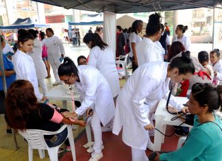 Secretaria de Saúde marca presença nos eventos do aniversário da cidade