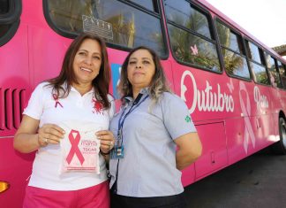 Secretaria de Políticas para Mulheres fecha parceria com “ônibus rosa” da Expresso Planalto