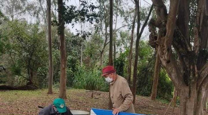 Parque Ecológico ganha bancos novos