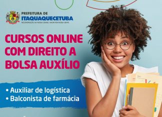 Prefeitura oferece 40 vagas de cursos com direito a bolsa auxílio