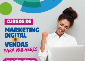 Inscrições abertas para cursos de marketing digital e vendas para mulheres