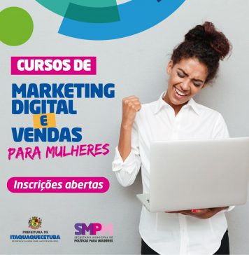 Inscrições abertas para cursos de marketing digital e vendas para mulheres