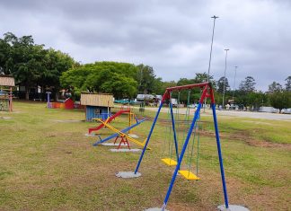 Parque Ecológico ganha playground