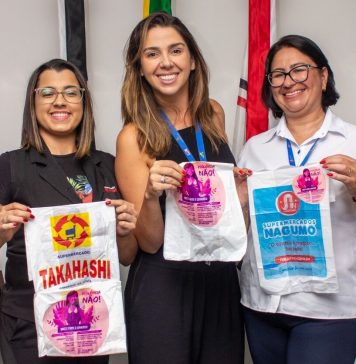 Supermercados vão estampar ‘disque denúncia’ de violência doméstica em suas sacolas