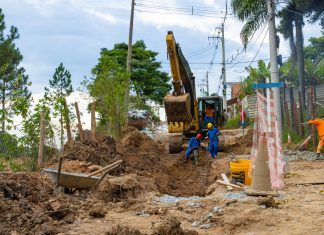 Itaquá inicia obra de infraestrutura com investimento de R$ 2,1 milhões na avenida Canaã
