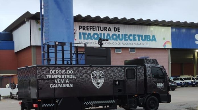 Itaquá entrega caminhão tempestade para garantir paz e tranquilidade na cidade