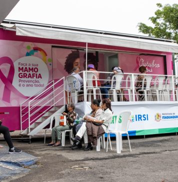 Itaquá promove mutirão de mamografia com 1,2 mil exames para marcar o Outubro Rosa