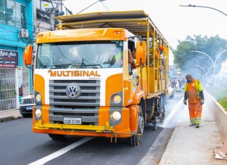Revitalização da avenida Vereador João Fernandes da Silva chega a 95% de conclusão