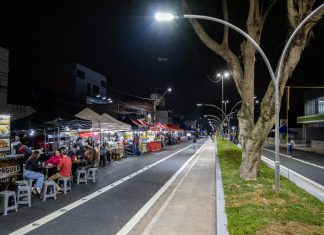 Itaquá entrega a revitalização da avenida Vereador João Fernandes da Silva com programação cultural e queima de fogos