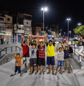 Em apenas seis meses de obra, Itaquá inaugura canteiro central no Parque Piratininga
