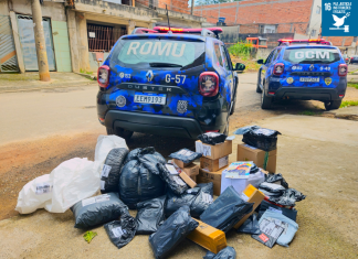 GCM recupera veículo e carga roubada no Marengo Baixo