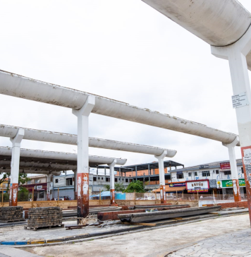 Reforma do Terminal Manoel Feio alcança 40% de conclusão