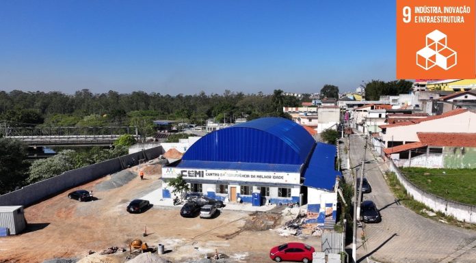 Reforma do CEMI chega a 65% de conclusão