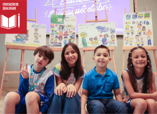 Concurso artístico elege os quatro desenhos que vão ilustrar os cadernos do material escolar 2025