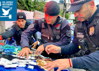 GCM detém um suspeito por tráfico e apreende 600 unidades de drogas