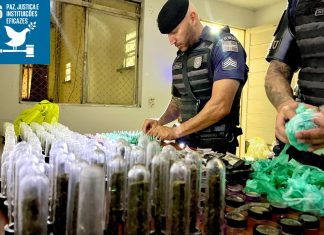 GCM de Itaquá desarticula casa bomba e apreende 3,7 mil porções de entorpecentes
