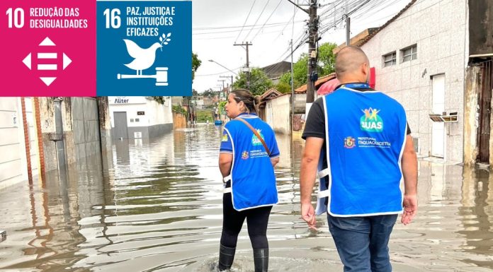 Itaquá cria força-tarefa para atender bairros atingidos pela chuva e monta abrigos