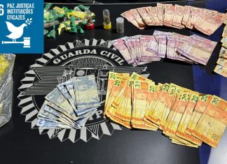 GCM desmantela casa bomba, detém traficante e apreende 1,4 mil drogas