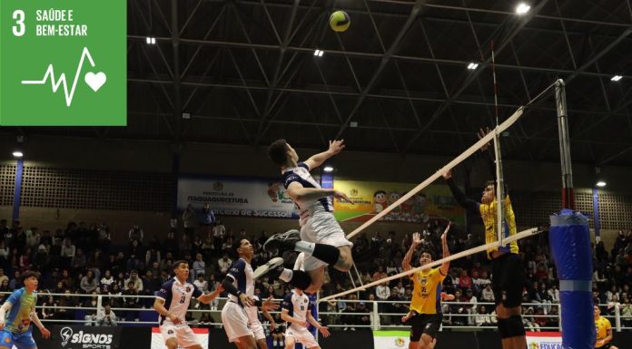 Itaquá Vôlei Mania vira contra o São José e segue invicto no Paulista Sub-21