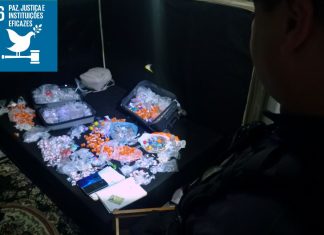 GCM desmantela casa bomba no Jardim Nossa Senhora d’Ajuda com 2,9 mil drogas