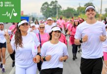 Em Itaquá, 550 pessoas participam da Caminhada Outubro Rosa