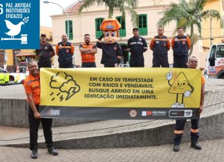 Defesa Civil de Itaquá realiza ação para marcar o Dia Internacional da Redução do Risco de Desastres