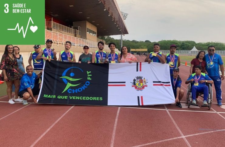 Itaquá é campeã do atletismo masculino no Paresp 2025 no Centro Paralímpico Brasileiro
