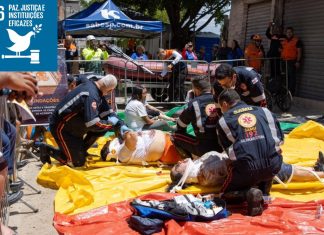 Defesa Civil de Itaquá realiza simulado de emergência com resgate de vítimas na Vila Sônia