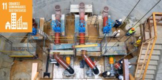 Prefeitura de Itaquá e Sabesp realizam visita técnica à Estação Elevatória de Esgoto Jaguari