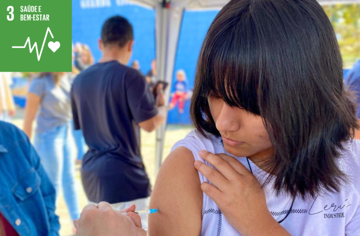 Itaquá realiza nova edição do Saúde Itinerante com vacinação e testagem em três bairros ao longo do mês