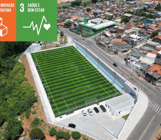 Itaquá fortalece o esporte com novo campo no Jardim Odete