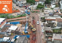 Em Itaquá, sete vias do Jardim Lucinda entram na fase de implantação do sistema de drenagem