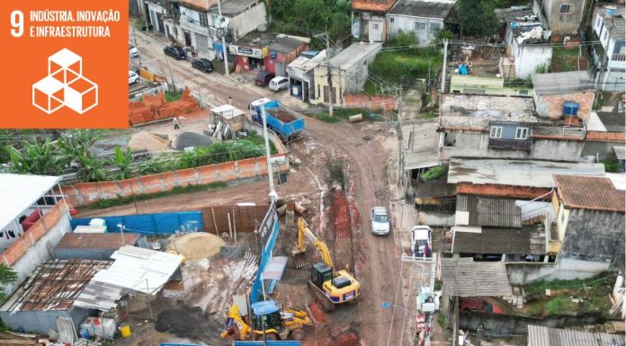 Em Itaquá, sete vias do Jardim Lucinda entram na fase de implantação do sistema de drenagem