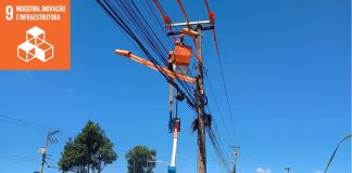 Itaquá recebe mutirão de podas de árvores e modernização da rede elétrica