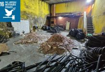 GCM de Itaquá e Polícia Civil desarticulam esquema de receptação e apreendem mais de 2,5 toneladas de cabos furtados