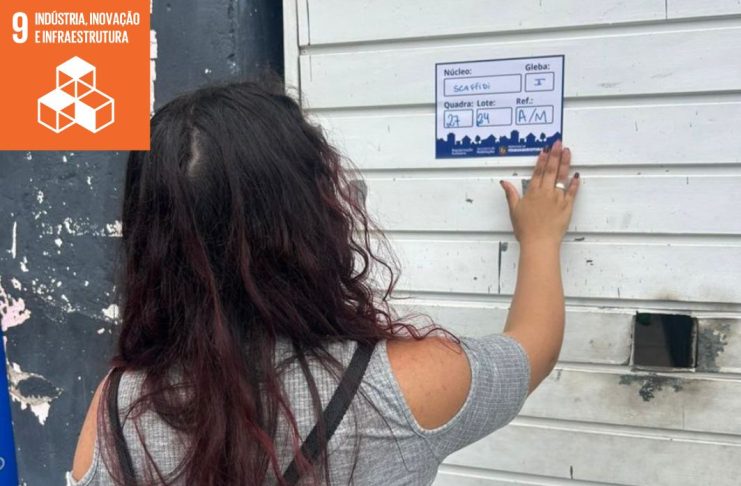 Itaquá inicia selagem de imóveis no Scaffidi II para avanço da regularização fundiária