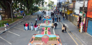 Encontro de Tapetes de Corpus Christi é prestigiado por mais de 7 mil pessoas